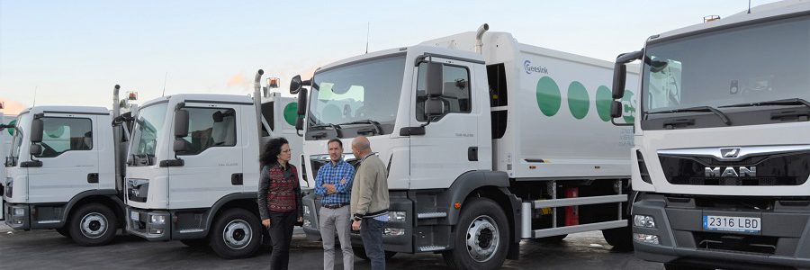 El Consorcio de Servicios de La Palma renueva su flota con cinco camiones recolectores