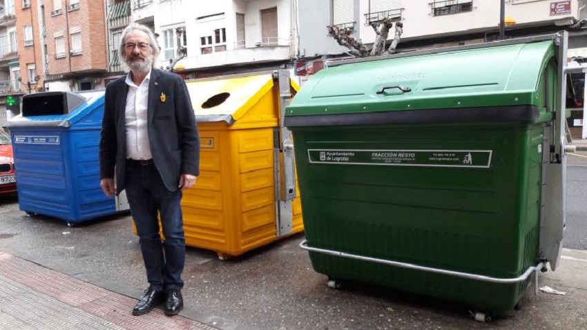 Nuevos contenedores de residuos en Logroño