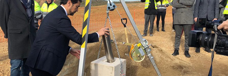 Colocada la primera piedra de la nueva planta de tratamiento de residuos del Segrià (Lleida)