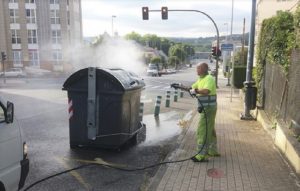 Recogida domiciliaria de residuos en Lugo a los hogares con afectados por el coronavirus COVID-19