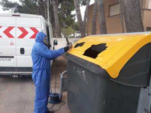 Ampliación de la boca de los contenedores de envases en Valencia
