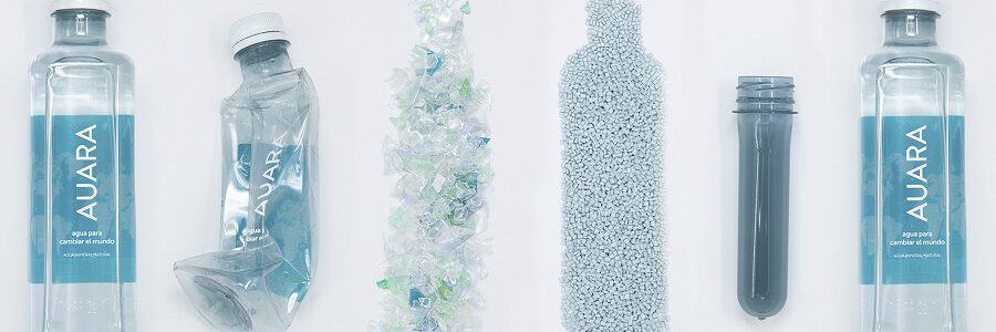 AUARA ha reciclado 277.000 toneladas de plástico para fabricar nuevas botellas