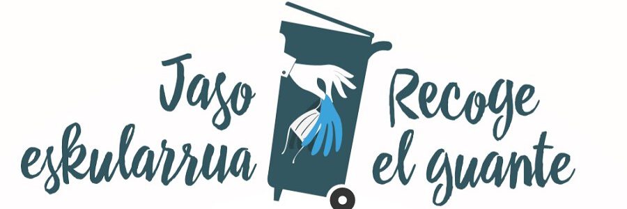 Una campaña del Gobierno Vasco insiste en la correcta gestión de guantes y mascarillas