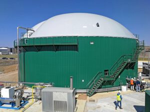 Planta de biogás de Subproductos Tuero en Venta de Baños