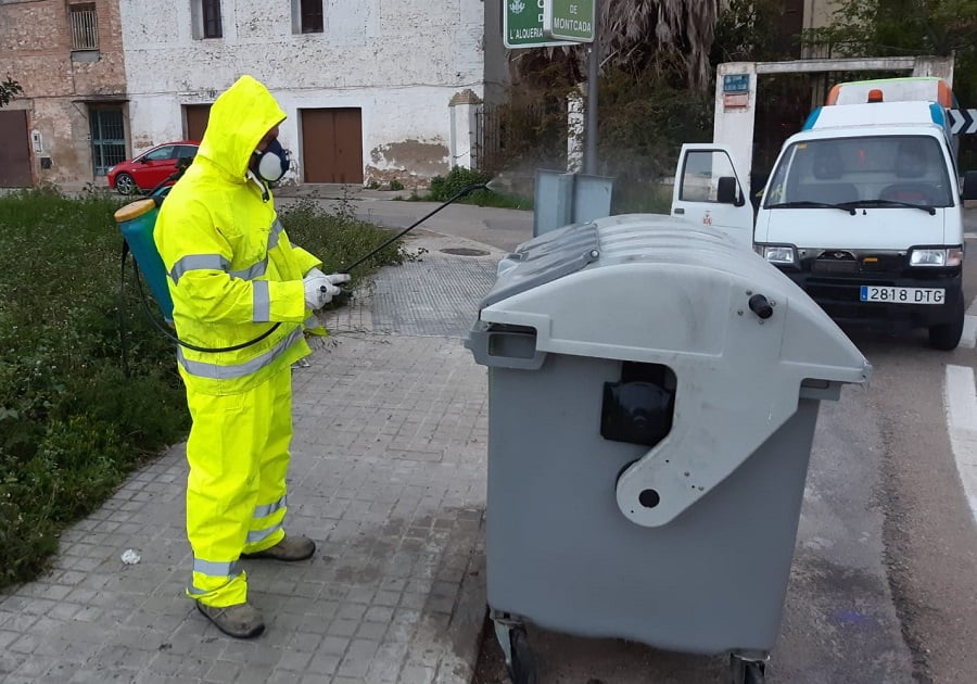 Las labores de desinfección en Valencia se reorientarán según la presencia del coronavirus en las aguas residuales