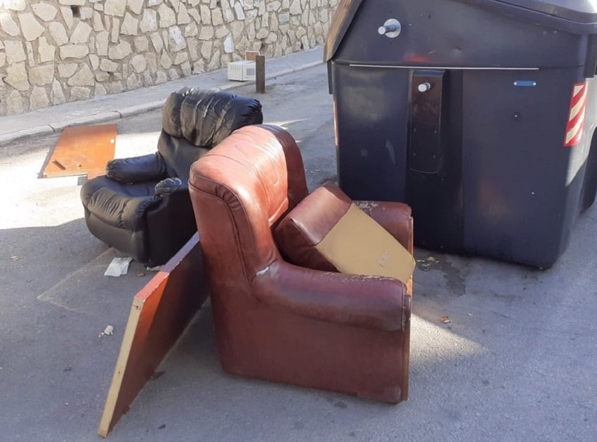 Aumentan las denuncias en Jaén por el abandono de residuos