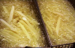 freidora con aceite