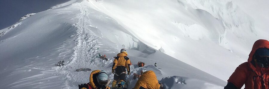 Microplásticos en la cima del Everest