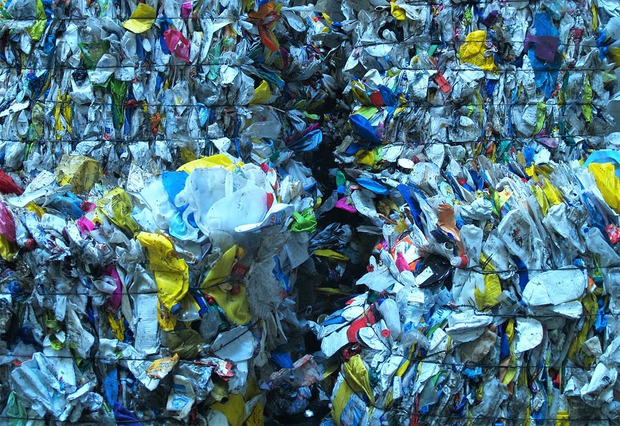 Residuos plásticos mezclados