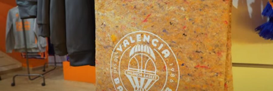 El Valencia Basket recicla el stock sobrante de sus tiendas para fabricar nuevos productos