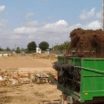 Valencia acoge un proyecto de compostaje de paja de arroz en huertos urbanos