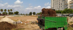 Proyecto de compostaje de paja de arroz en Valencia