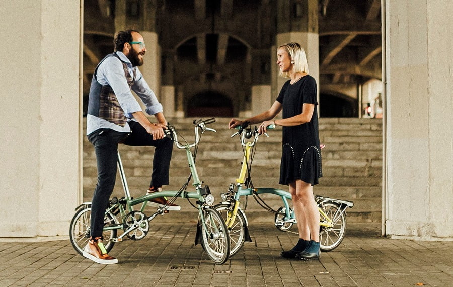 Libertad Avenue fabrica zapatos para ciclistas urbanos con materiales reciclados