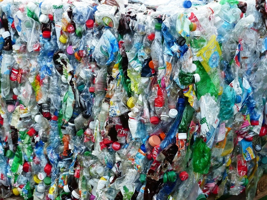 Botellas de plástico PET