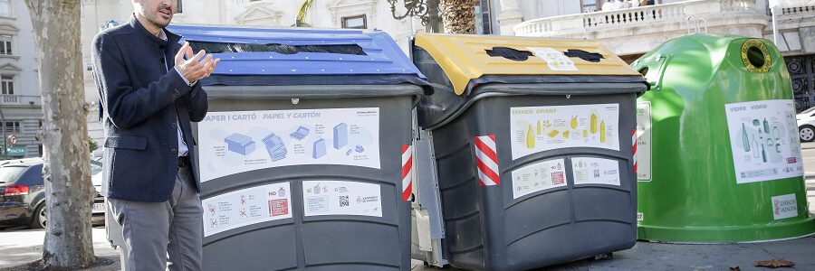 Valencia reduce un 7% la generación de residuos y aumenta un 21% el reciclaje