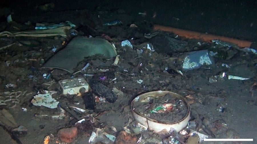 Los fondos oceánicos albergan grandes vertederos de residuos