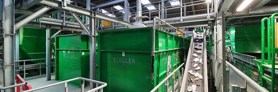 TOMRA Sorting Recycling y STADLER, proveedores tecnológicos para la modernización de la planta de reciclaje de Viridor Masons, en Reino Unido