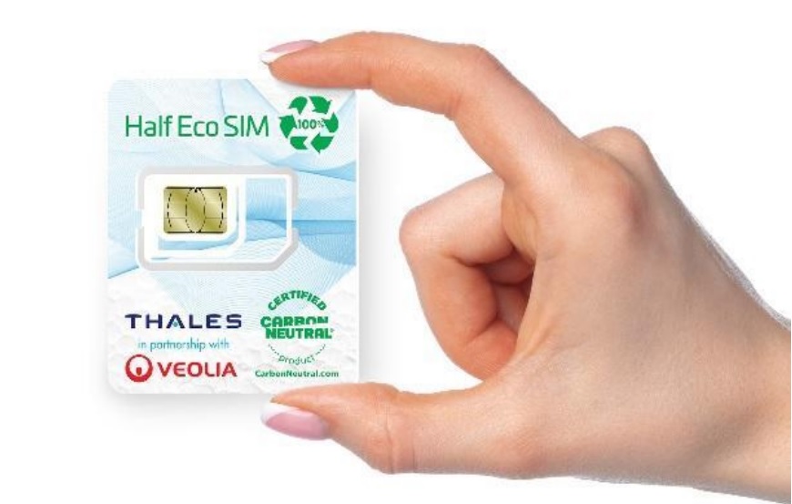 Veolia y Thales desarrollan una tarjeta SIM de plástico reciclado