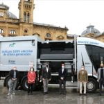 Donostia incorpora un camión 100% eléctrico para la recogida de residuos