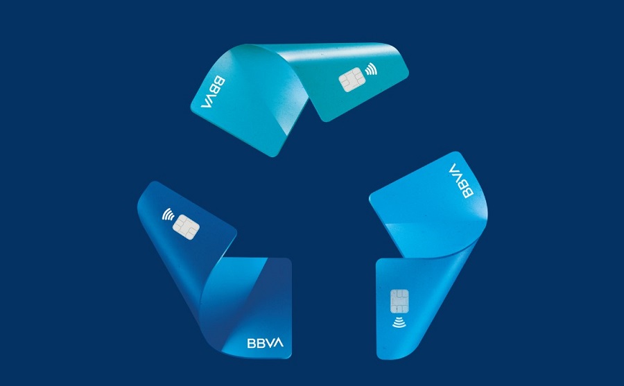 BBVA recicla 85.000 tarjetas de crédito y débito en tres meses