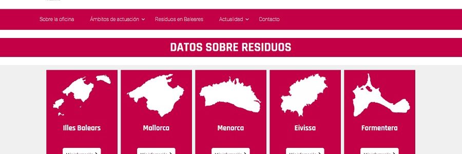 Una nueva web con toda la información sobre prevención de residuos en Baleares