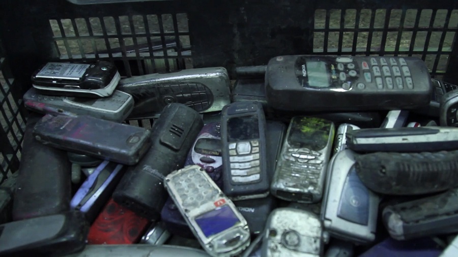 teléfonos móviles fuera de uso