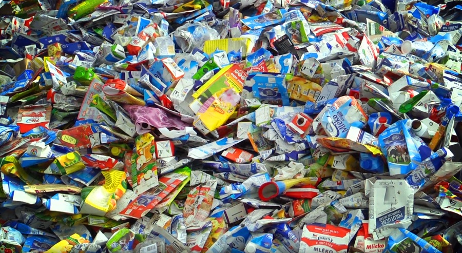 envases de cartón para reciclar