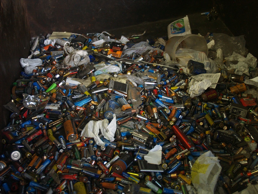 Pilas y baterías son una fracción importante de los residuos electrónicos