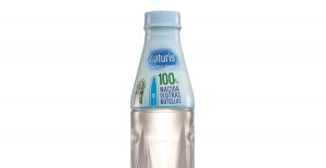 Botella de PET reciclado de Lidl