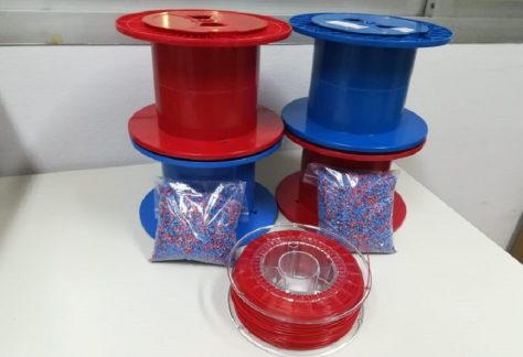 Bobinas de plástico y filamento de impresión 3D