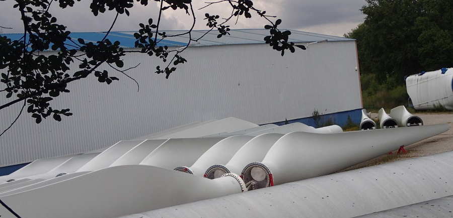 Proyecto para levantar una planta de reciclaje de palas eólicas en León
