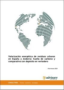 Valorización energética de residuos urbanos en España y Andorra: huella de carbono y comparativa con depósito en vertedero