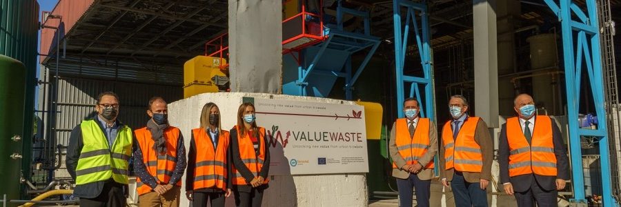 Inaugurada la planta piloto de tratamiento de biorresiduos del proyecto VALUEWASTE