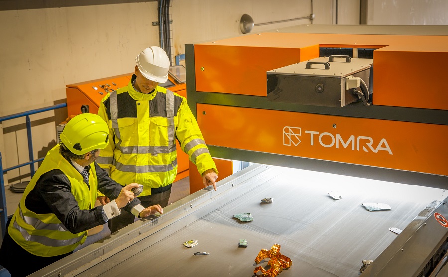 TOMRA equipa la planta de reciclaje de RAEE de WIREC