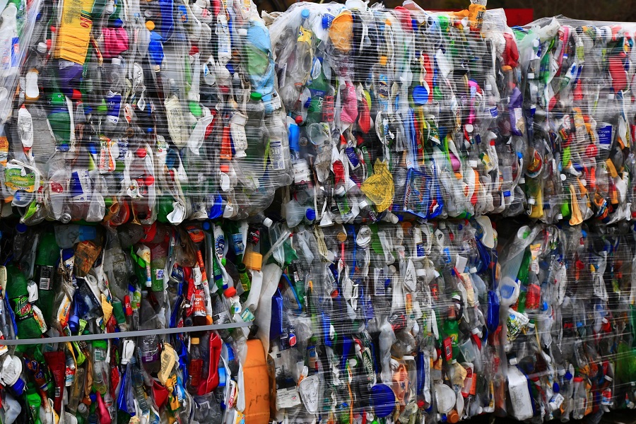 Envases de plástico para reciclar