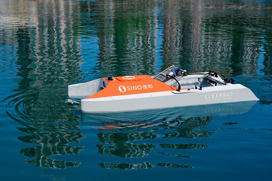 Clearbot Neo, un dron acuático para la recogida de residuos en ríos