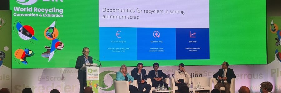 Tom Eng, director general de TOMRA Recycling, defiende la circularidad del aluminio en la Convención del BIR