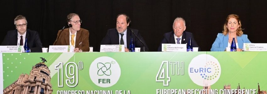 “Las protagonistas de la recuperación son las empresas del sector del reciclaje”