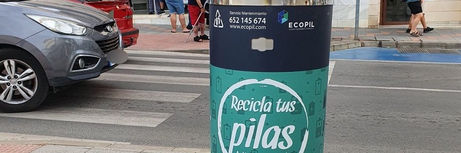 Comienza una campaña de reciclaje de pilas y baterías en Andalucía con la instalación de contenedores