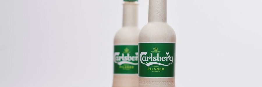 Carlsberg prueba una botella de cerveza de base biológica y reciclable