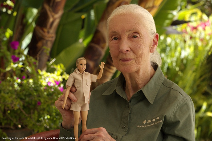 Nueva Barbie Jane Goodall, de plástico reciclado