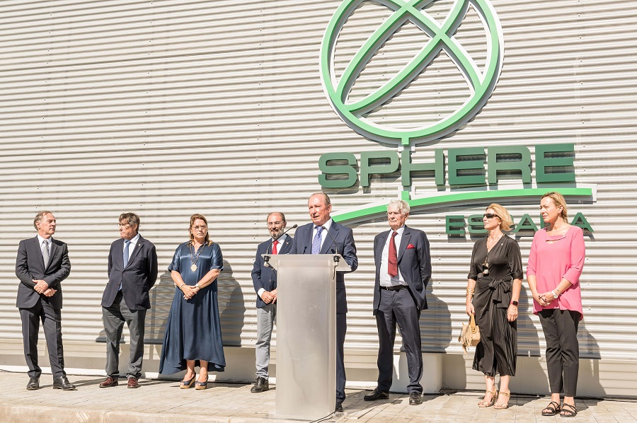 Inauguración del complejo de economía circular de SPHERE España