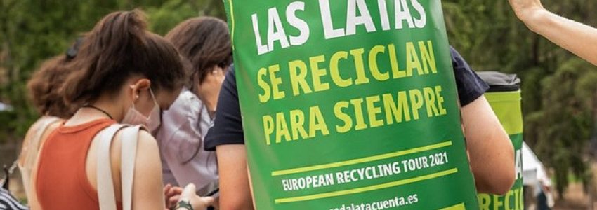 Solo cuatro de cada diez consumidores reciclan sus latas cuando están fuera de casa