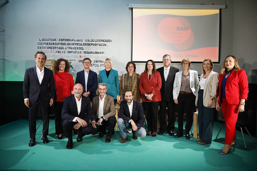 Ganadores de los IV Premios BASF de economía circular