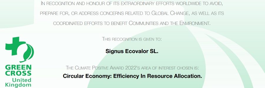 SIGNUS, distinguido con el “Premio de Clima Positivo 2022″
