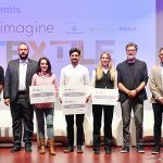 Una solución para reciclar residuos sanitarios en materiales de construcción gana el premio Reimagine Textile 2022