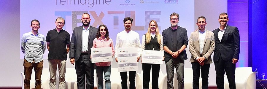 Una solución para reciclar residuos sanitarios en materiales de construcción gana el premio Reimagine Textile 2022