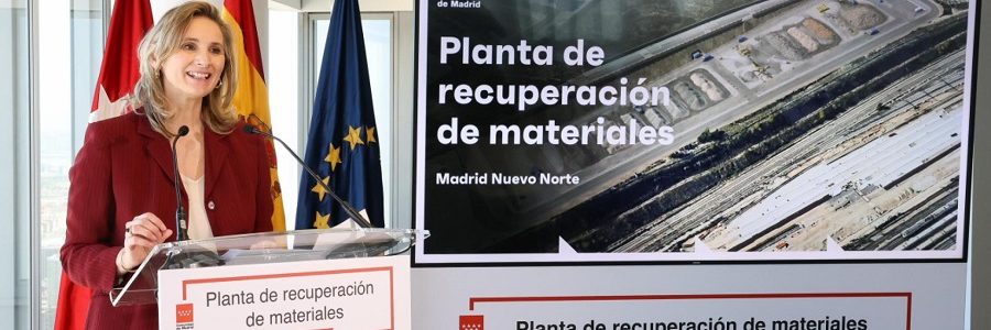 Los residuos de construcción de Madrid Nuevo Norte se reciclarán en el propio proyecto