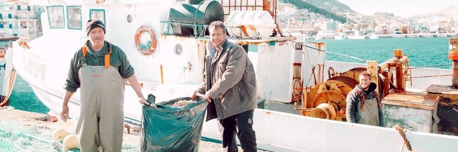 Gravity Wave recoge nueve toneladas mensuales de redes de pesca de los puertos españoles para su reciclaje