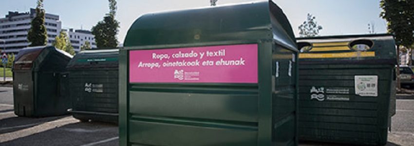 Cien nuevos contenedores de textiles en la Comarca de Pamplona